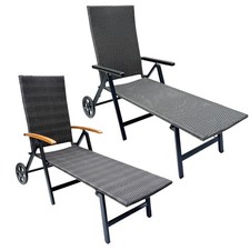 Rollliege Gartenliege