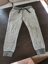 H&M Basic Turnhose Jogginghose Trainings Hose Jungen Größe 158 Grau 