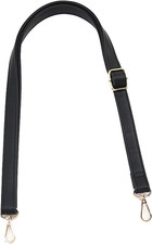 Verstellbarer schwarzer Leder