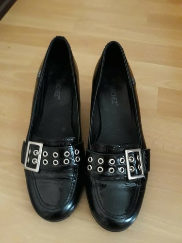 Sanchez lackleder halbschuh - lackleder,