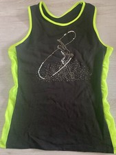 Top, Sportshirt, Rhythmische Sportgymnastik, Gr. 158, schwarz, wie neu