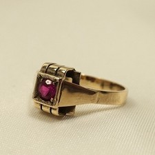 Ansprechender Ring 333 Gold