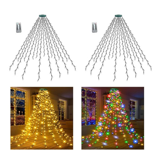 Weihnachtsbaumbeleuchtung mit