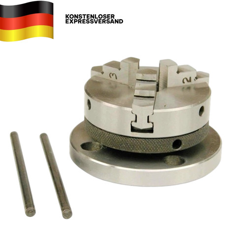Dreibackenfutter 65mm mit 80mm