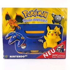 Nintendo 64 Konsole : Pokemon Pikachu Edition - N64 OVP PAL Console