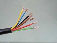 2,5mm² ANHÄNGERKABEL ANHÄNGERLEITUNG KABEL LITZE FAHRZEUG FAHRZEUGLEITUNG 