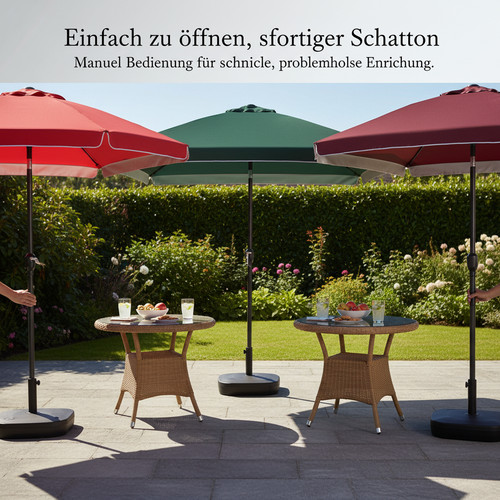 Großer terrassenschirm für - terrassenschirm,