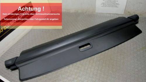 Laderaumabdeckung skoda fabia - laderaumabdeckung,