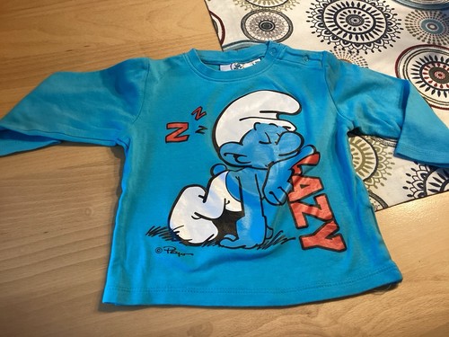 Longsleeve mit schlumpf 80 - mit,