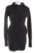 BENCH Strickmantel Damen Strickbekleidung Gr. DE 36 hellgrau Business-Look