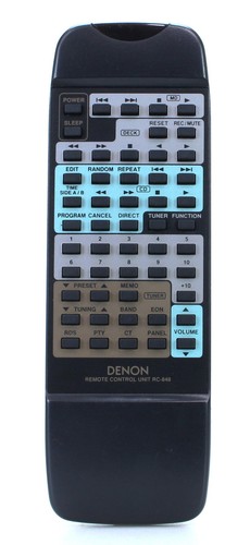 Denon 848 - denon, rc-848