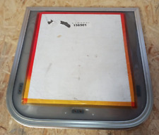 POLYPLASTIC Ausstellfenster Außenmaß 580 x 590 Satiniertes Glas