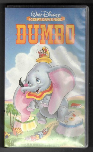 Dumbo vhs walt disney - dumbo,