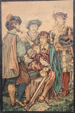 Vier musizierende Landsknechte