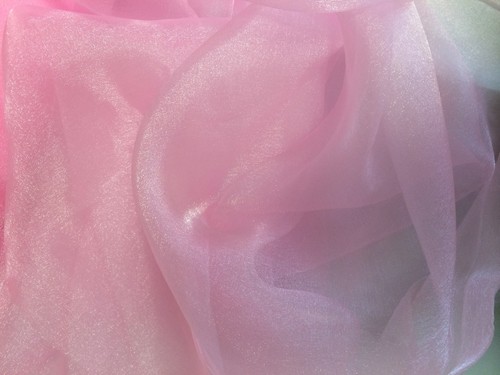 Crystal organza rosa - crystal, in
