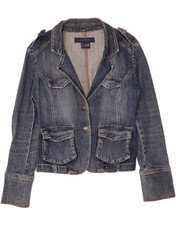 ZARA Damen Military Jeansjacke