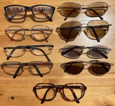 9tlg BRILLEN-Gestell Konvolut Sonnengläser Lese-Brillen BrillenFassungen