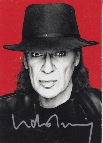 Autogramm udo lindenberg - udo,