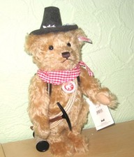 BÄRGSTEIGER Teddybär 28cm limitiert mit Zertifikat