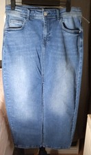 Damen Jeansrock Blau Gr. 38