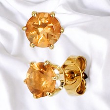 Ohrstecker rund 585 Gold