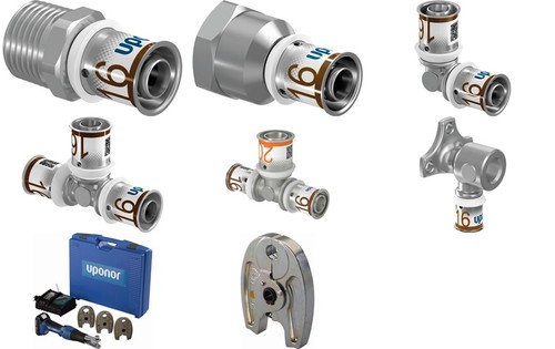 Uponor press plus fittings - s-press,