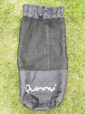 Quinny Buzz Moodd Zapp Xtra AUFBEWAHRUNGSTASCHE Fußsack Regenschutz schwarz Zubehör 