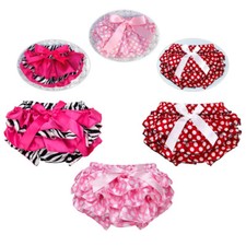 Baby Säugling Rüschen Schleife Unterhose Shorts Windel Windel Abdeckung Hose Unterteil