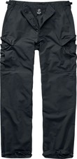 Brandit Cargohose Herren BDU Ripstop Trouser schwarz Basics, Festival
