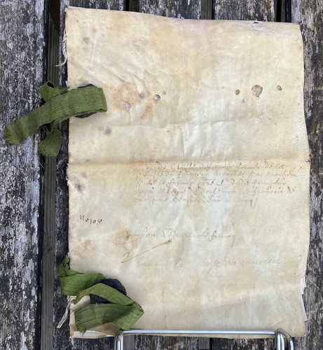 1650 notariats handschrift - 1650,