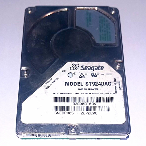 Seagate st9240ag 219 4mb 5 - seagate,