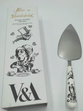 V AND A VAAWCS Alice in Wonderland Tortenheber Edelstahl 26.5 cm