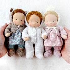 CUSTOM Waldorf Puppe Mini Baby