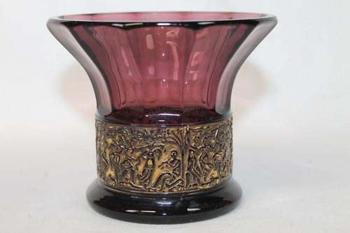 Art deco glasvase - art,