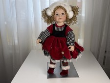 Künstlerpuppe Oncrown Sammler Porzellan Puppe 53 cm. Top Zustand 