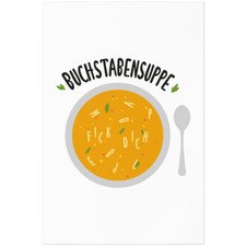 Buchstabensuppe Fick dich