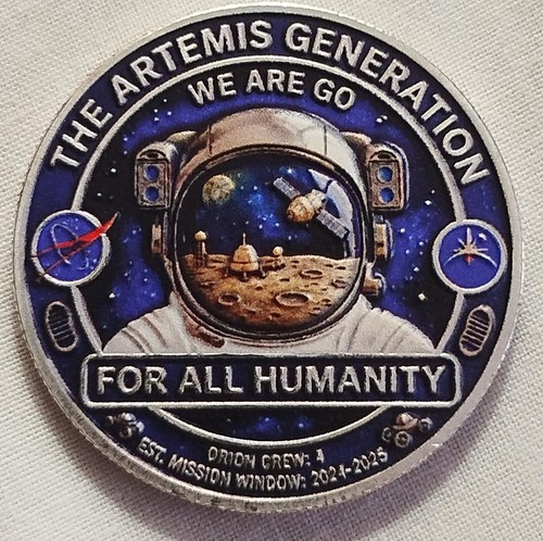 Moneda conmemorativa nasa - moneda,