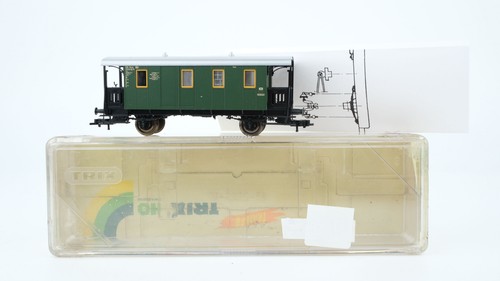 Trix 28035 gepäckwagen db - h0,