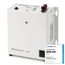 Bronson TT-1000 Trenntransformator 230/220V - 1000 W | Trenntrafo 1:1