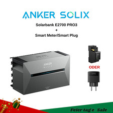 Anker SOLlX Solarbank 3 E2700 Pro Speicher 2700wh inkl. Smart Meter / Smart Plug