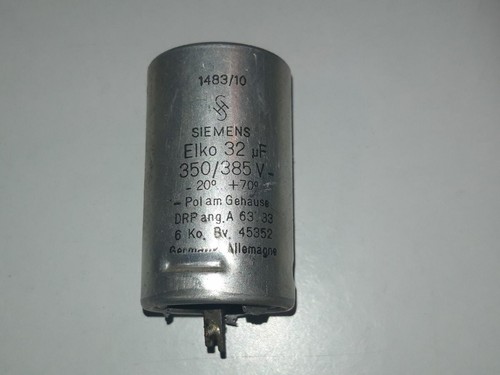 Siemens elko 32uf - elko, aus