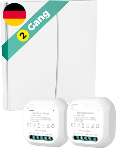Funkschalter 230v 2gang funk - funkschalter,