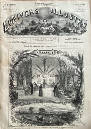 Univers illustre 1878 nr - univers,