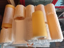 ELAMBIA 10 LED-Kerzen Flamme Luma 5h-Timerfunktion , Ø 7,5cm Pfirsich