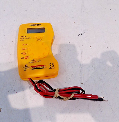 Rapitest dm10 mini multimeter - rapitest,