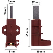 Kohlebürsten für Hoover VT