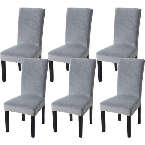 Elegante samt stuhlhussen - elegante, samt-stuhlhussen
