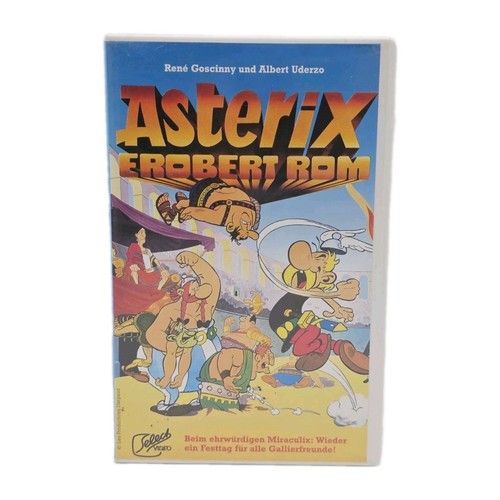 Asterix erobert rom vhs - asterix,