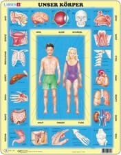 Larsen Puzzle Unser Körper