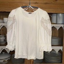 Trachten Bluse Damen 3/4 Arm